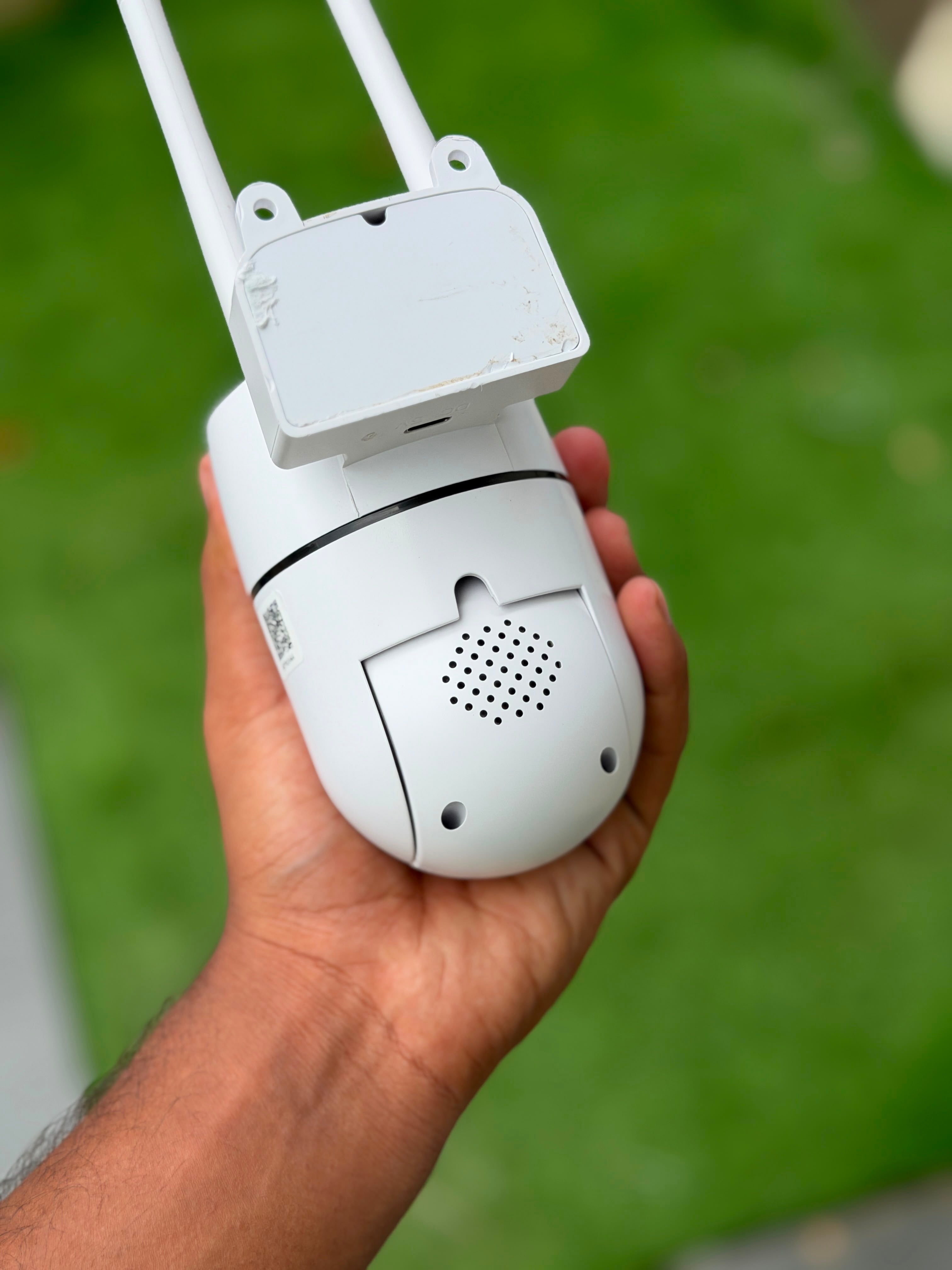 360° Outdoor Security Camera with Dual Lens, Night Vision & Motion Detection – WiFi CCTV Camera