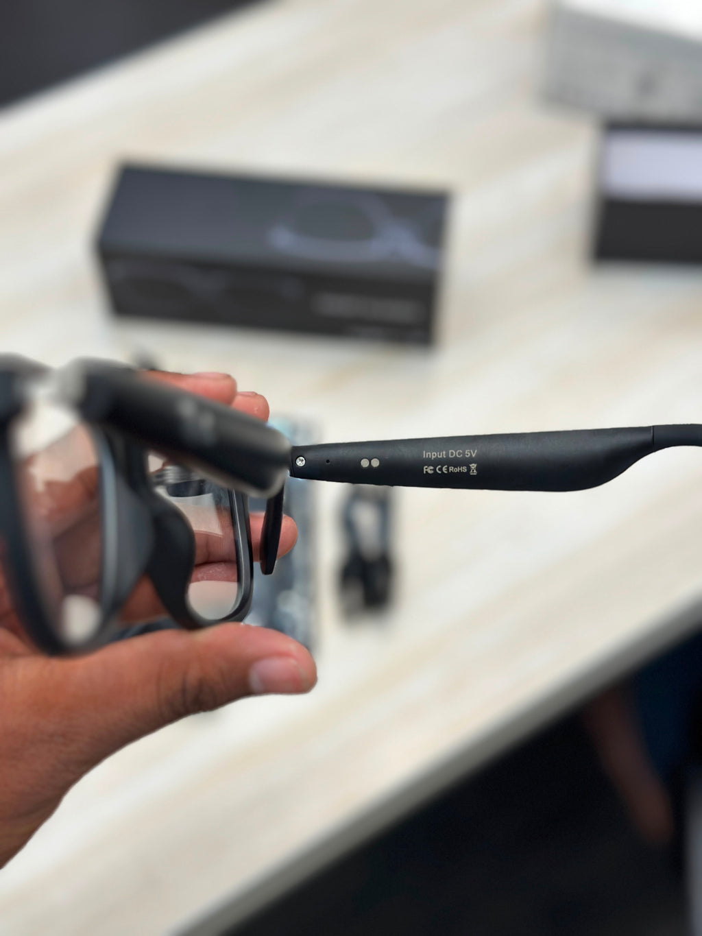 Smart Glasses with HD Camera, Audio & Hands-Free Recording – Bluetooth Wearable Sunglasses
