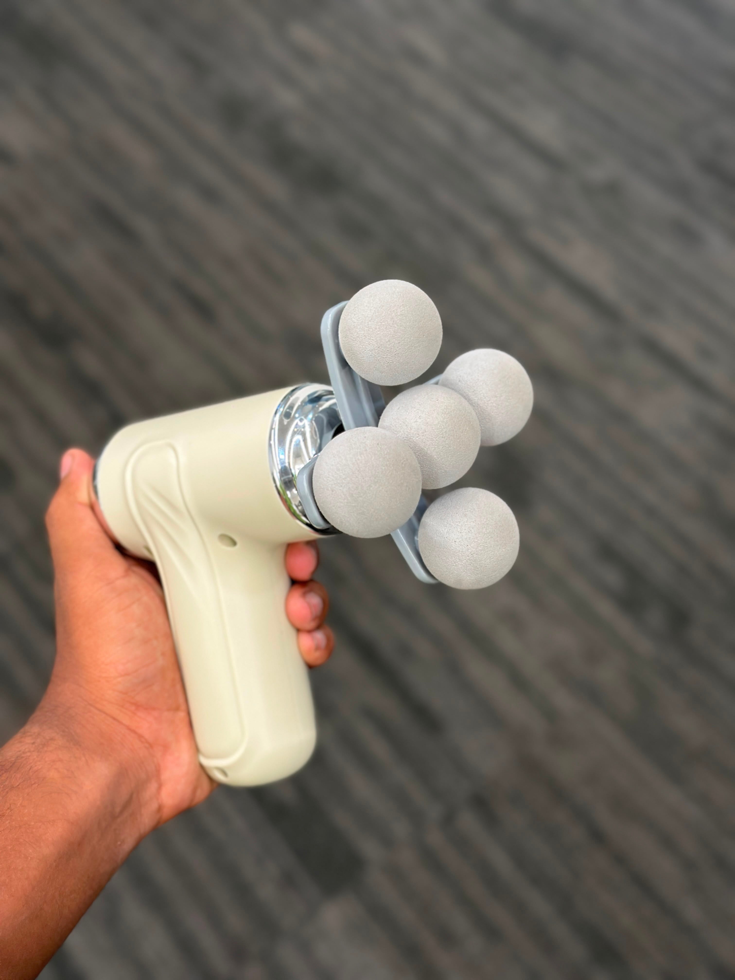 MAXTOP MP-999 5-Head Massage Gun – Deep Tissue Percussion Muscle Massager