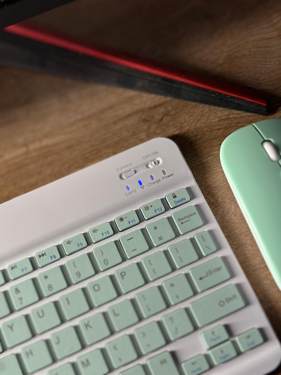 K17 Wireless Keyboard & Mouse Combo | Rechargeable Bluetooth Keyboard with Colorful Backlight